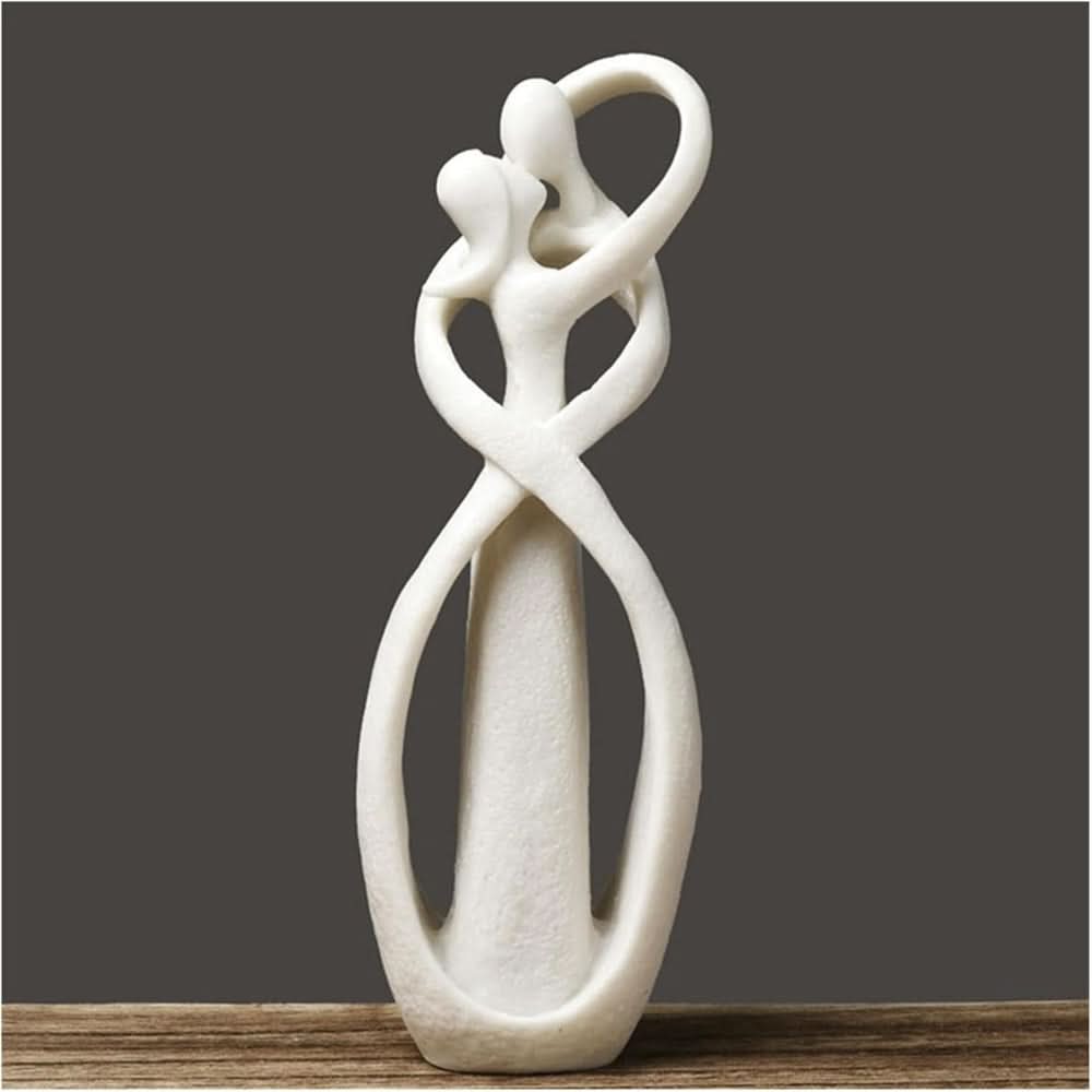 Unique Heart Art Polyresin Home Decoration