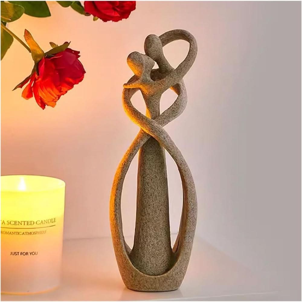 Unique Heart Art Polyresin Home Decoration