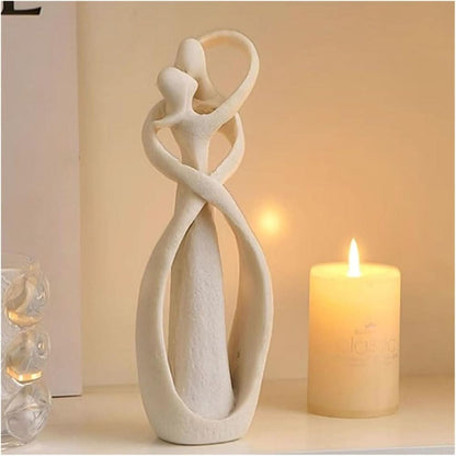 Unique Heart Art Polyresin Home Decoration