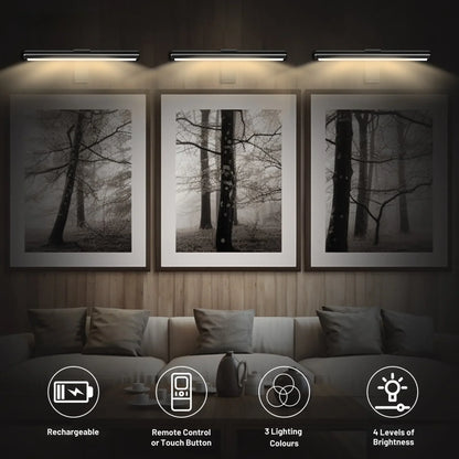 Wireless Battery Powered LED Wall Lamp
