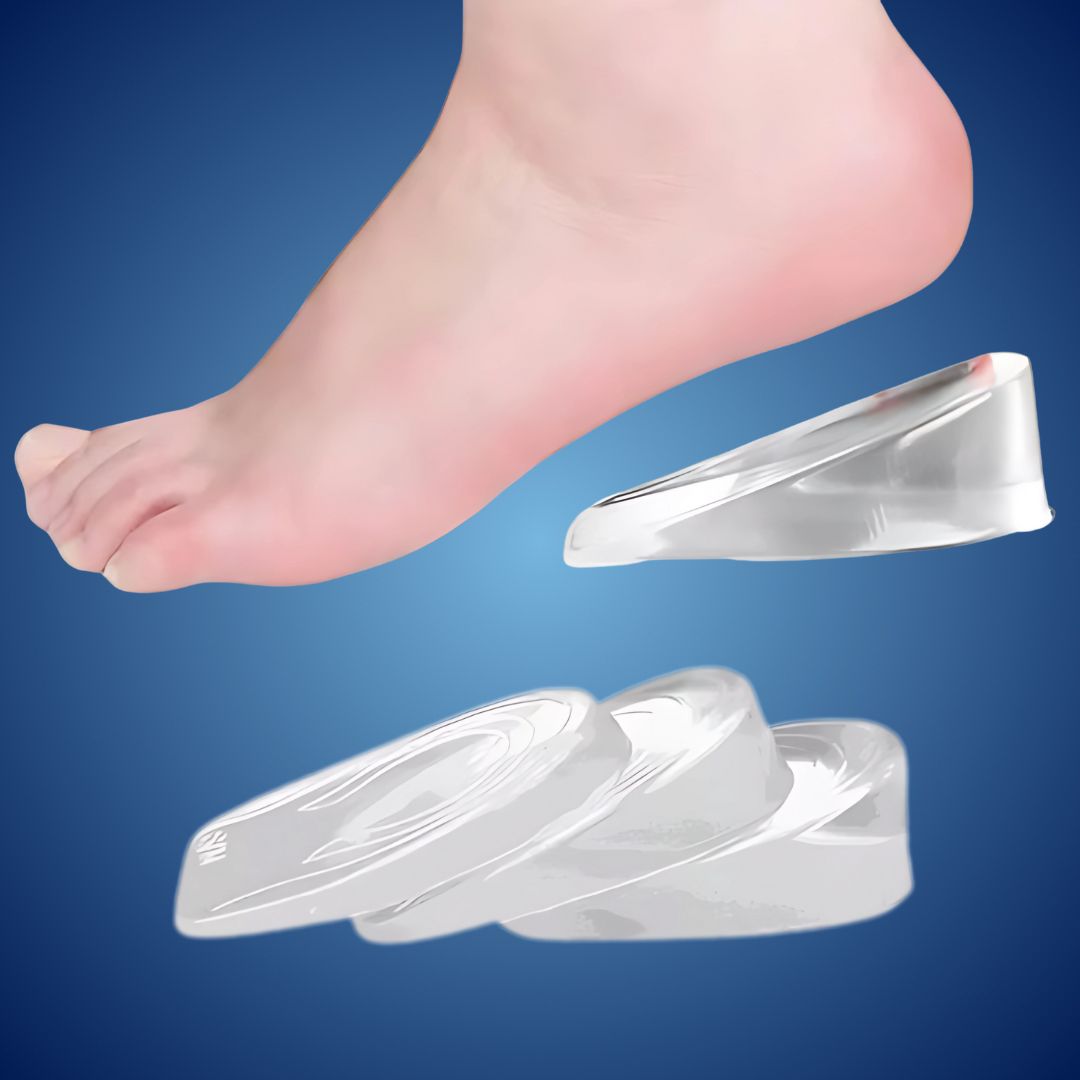 Comfortable Gel Heel Support Inserts for Plantar Relief - Cofik