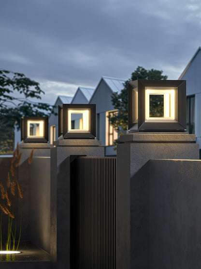 Bright Garden Solar Post Lamp