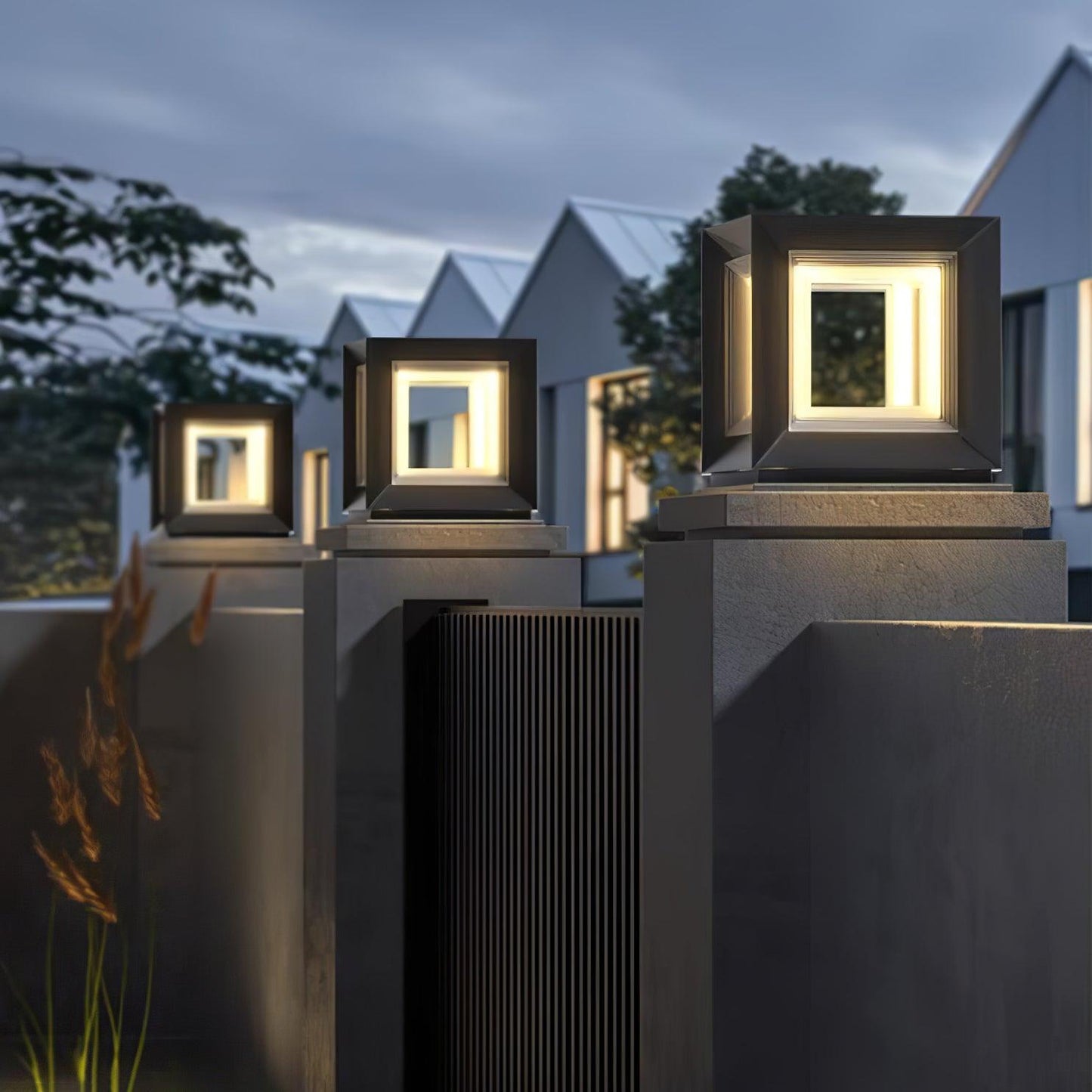 Bright Garden Solar Post Lamp