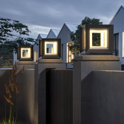 Bright Garden Solar Post Lamp