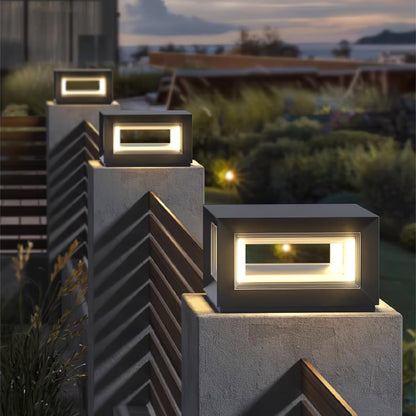 Bright Garden Solar Post Lamp