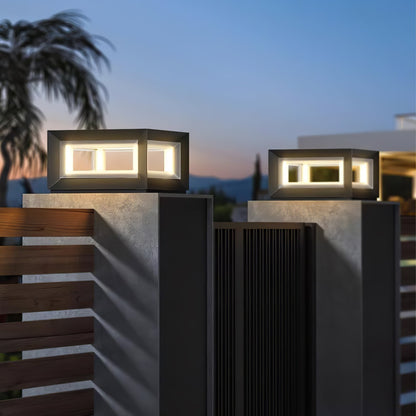 Bright Garden Solar Post Lamp