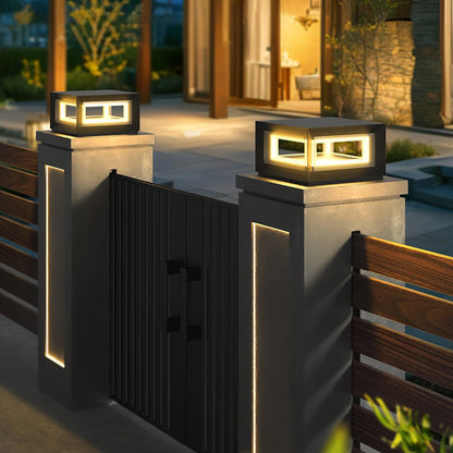 Bright Garden Solar Post Lamp