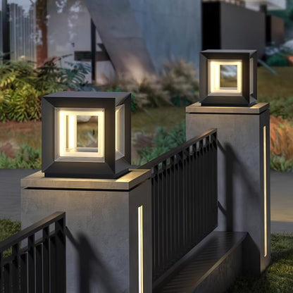 Bright Garden Solar Post Lamp