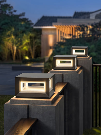 Bright Garden Solar Post Lamp