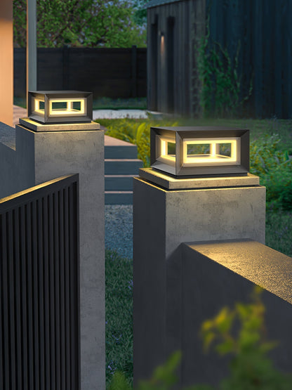Bright Garden Solar Post Lamp