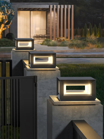 Bright Garden Solar Post Lamp