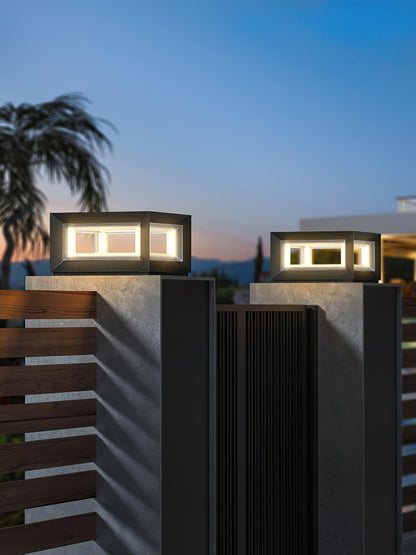 Bright Garden Solar Post Lamp