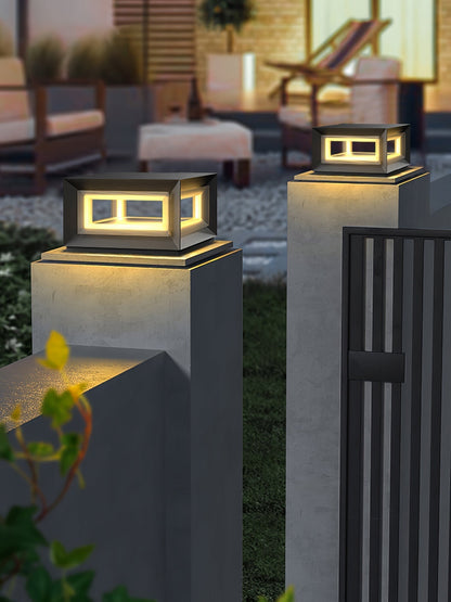 Bright Garden Solar Post Lamp