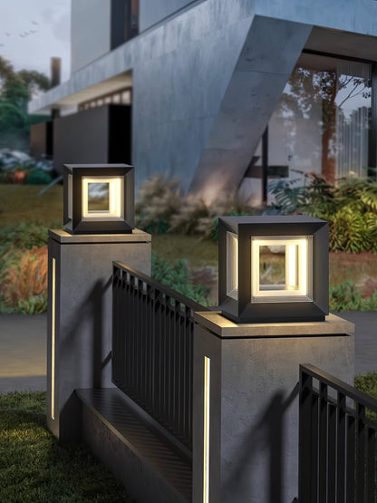 Bright Garden Solar Post Lamp