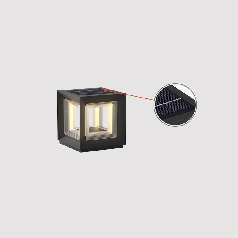 Bright Garden Solar Post Lamp