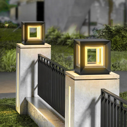 Bright Garden Solar Post Lamp