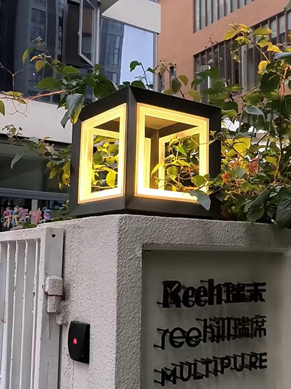 Bright Garden Solar Post Lamp