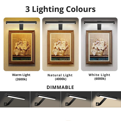 Wireless Battery Powered LED Wall Lamp