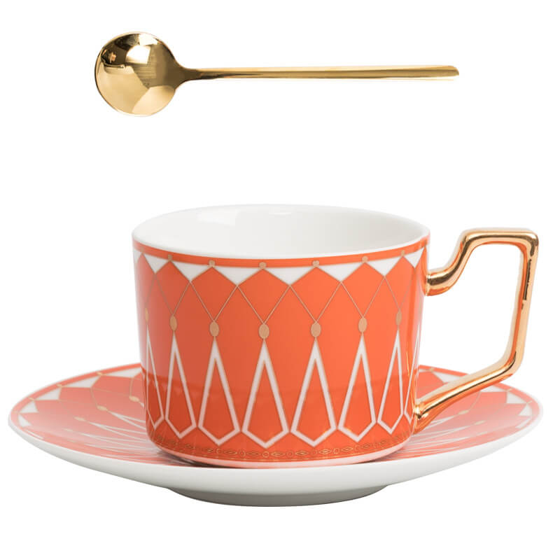 Vintage Style Ceramic Coffee Mug