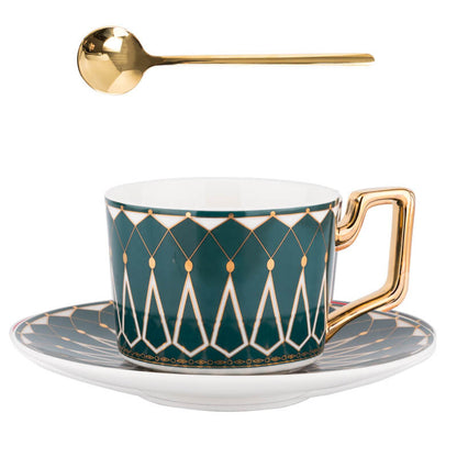 Vintage Style Ceramic Coffee Mug