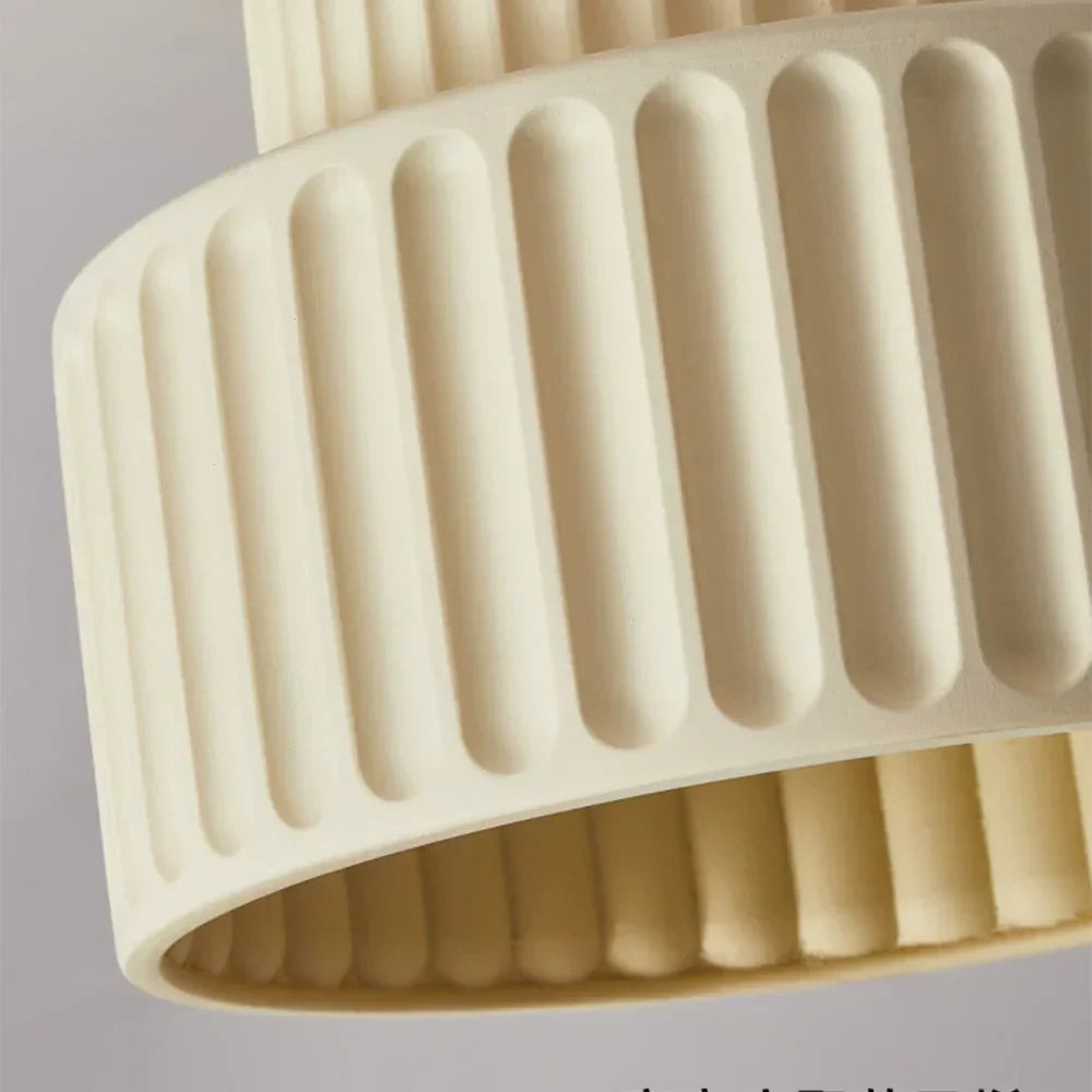 Classic Cream Ceiling Lamp Semi Flush Mount Light
