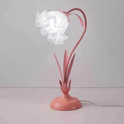 Elegant Floral Desk Light