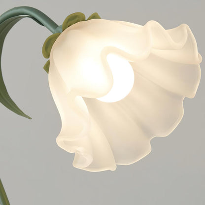 Elegant Floral Desk Light