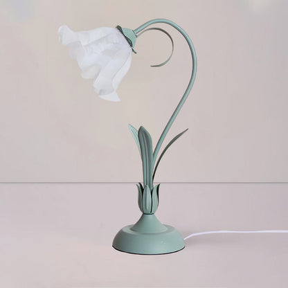 Elegant Floral Desk Light