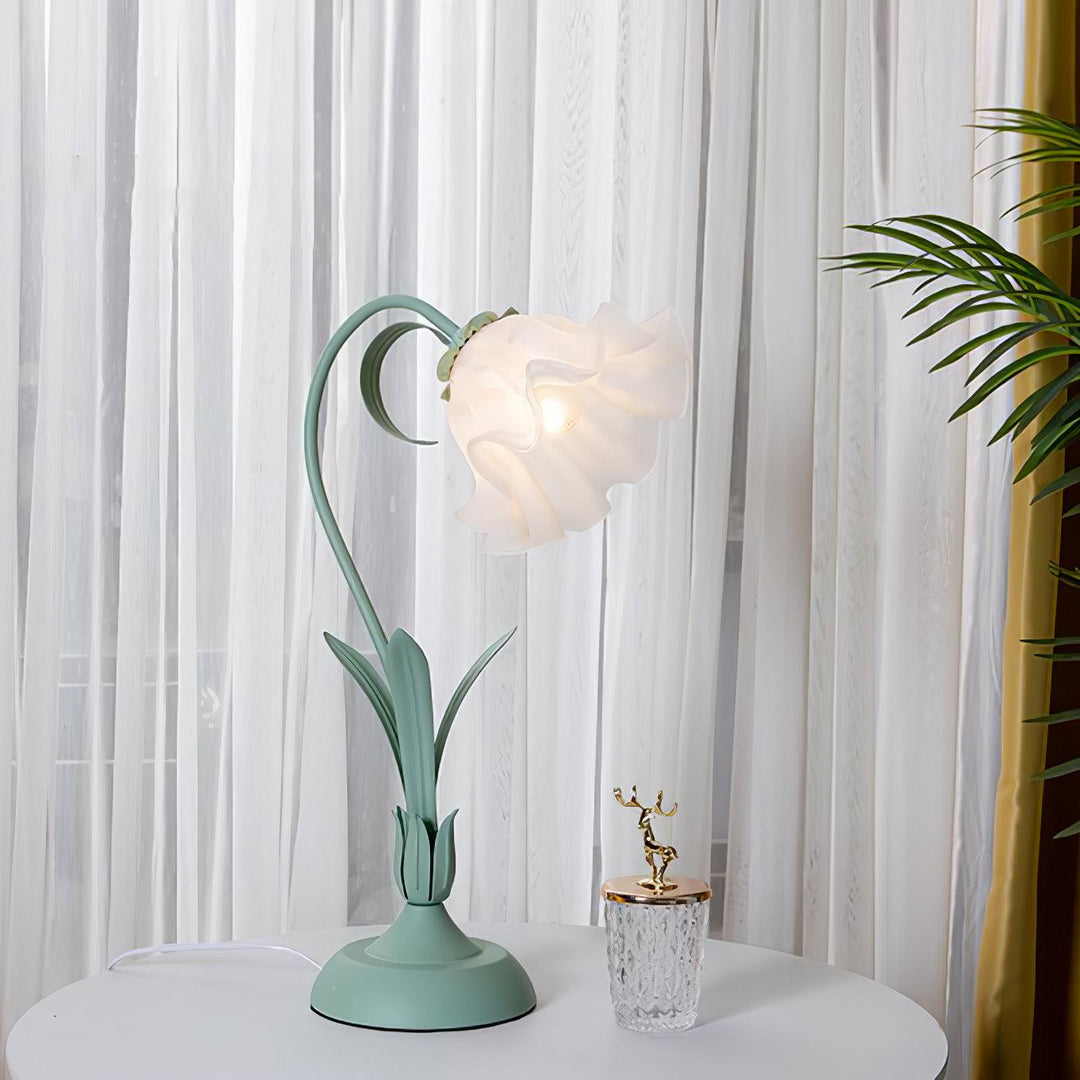 Elegant Floral Desk Light - Cofik
