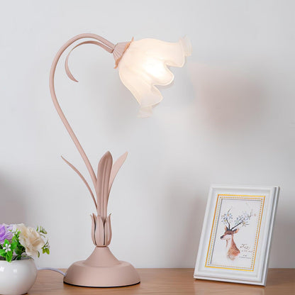 Elegant Floral Desk Light