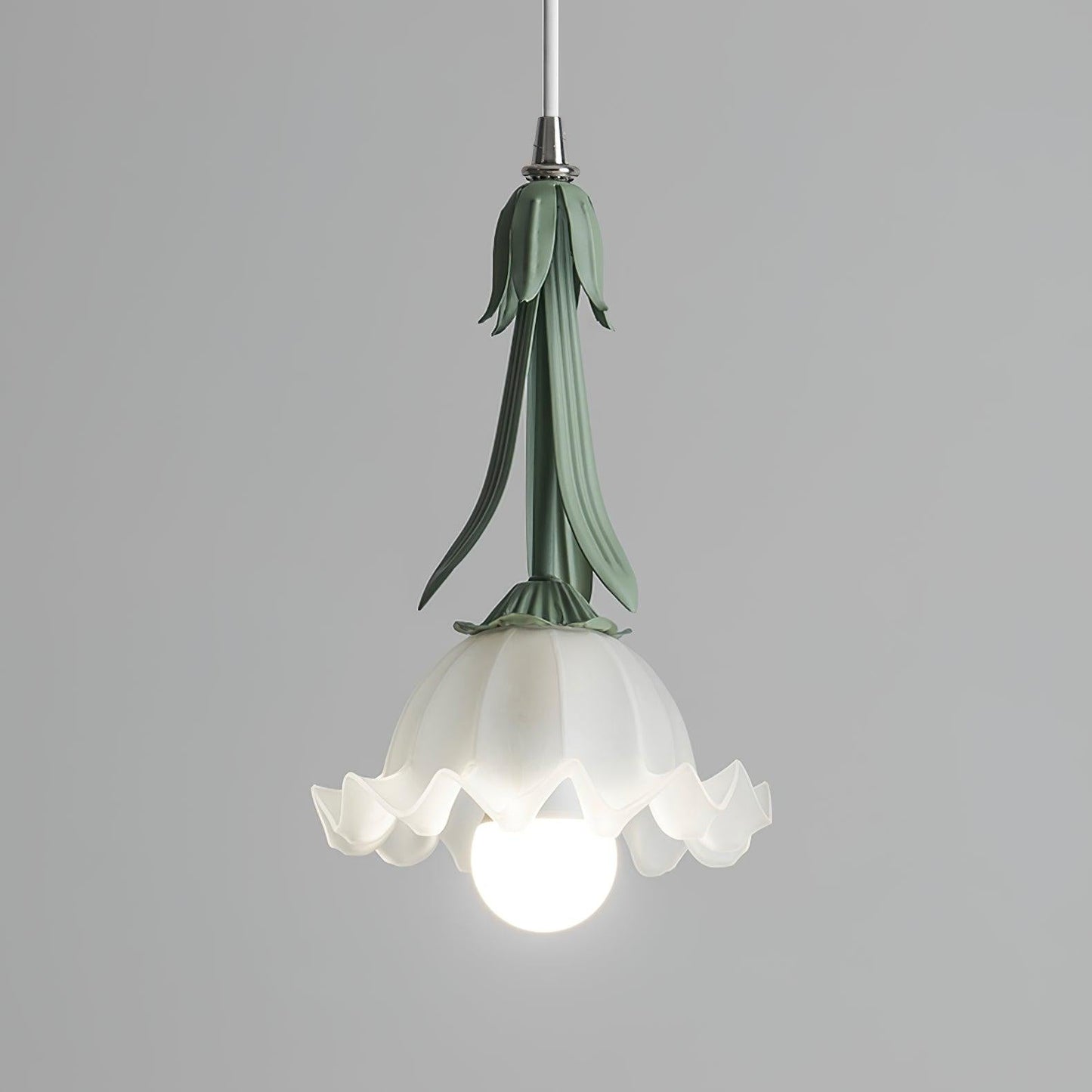 Elegant Floral Hanging Lamp