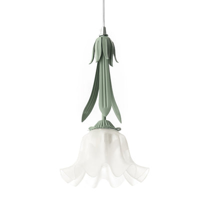 Elegant Floral Hanging Lamp