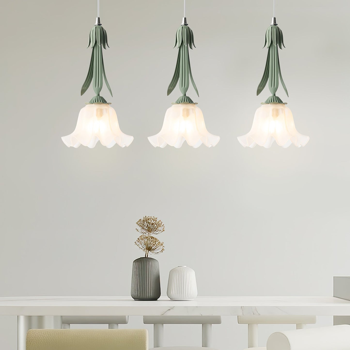 Elegant Floral Hanging Lamp - Cofik