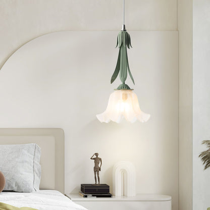 Elegant Floral Hanging Lamp