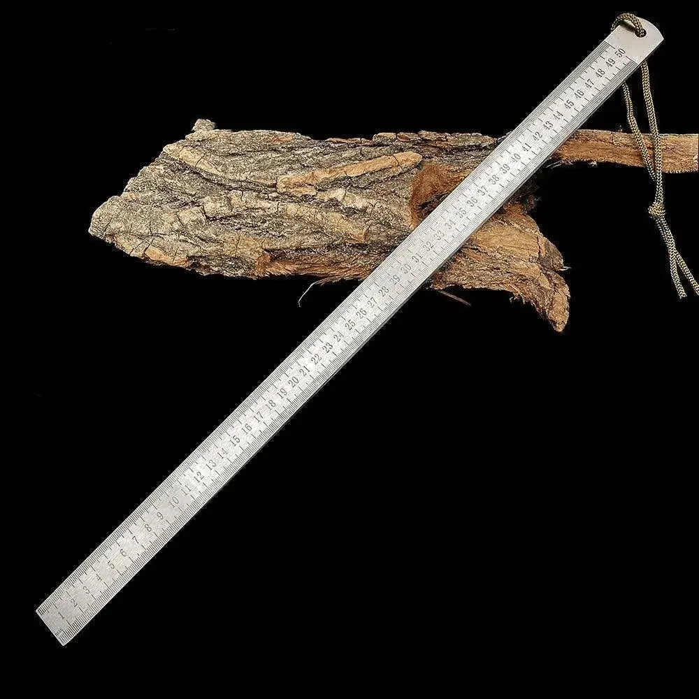 Durable Steel Pocket Ruler Tool