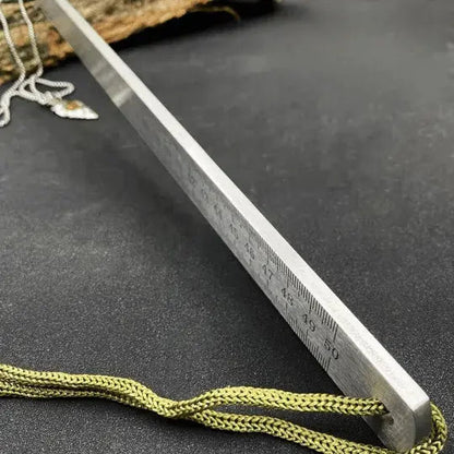 Durable Steel Pocket Ruler Tool