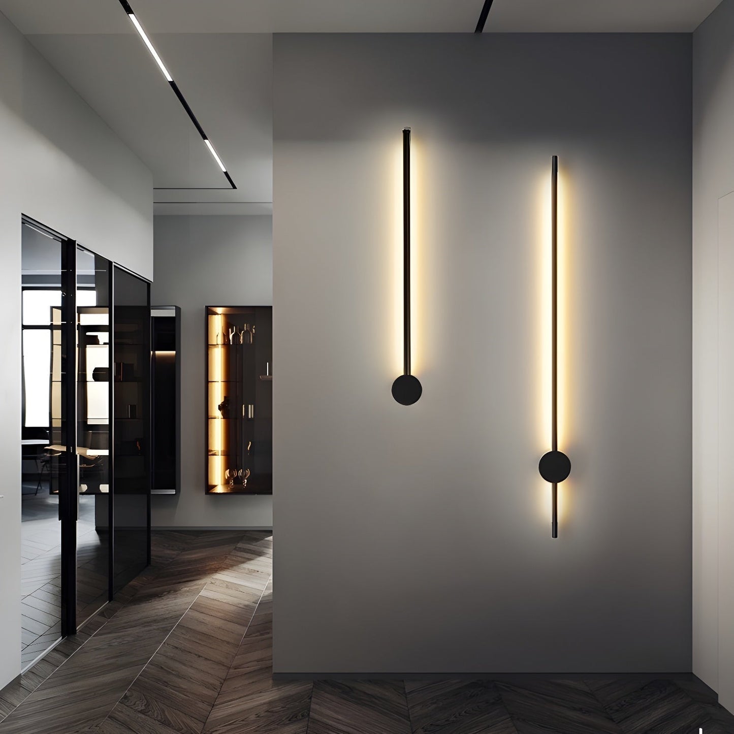 Slim LED Modern Wall Light Fixture