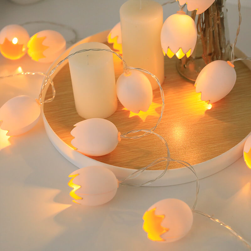Rustic Outdoor Hanging String Lights
