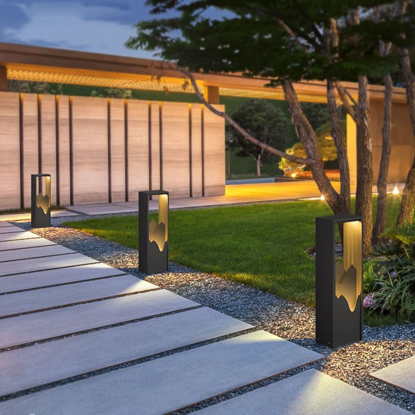 Solar Powered Outdoor Garden Lamp