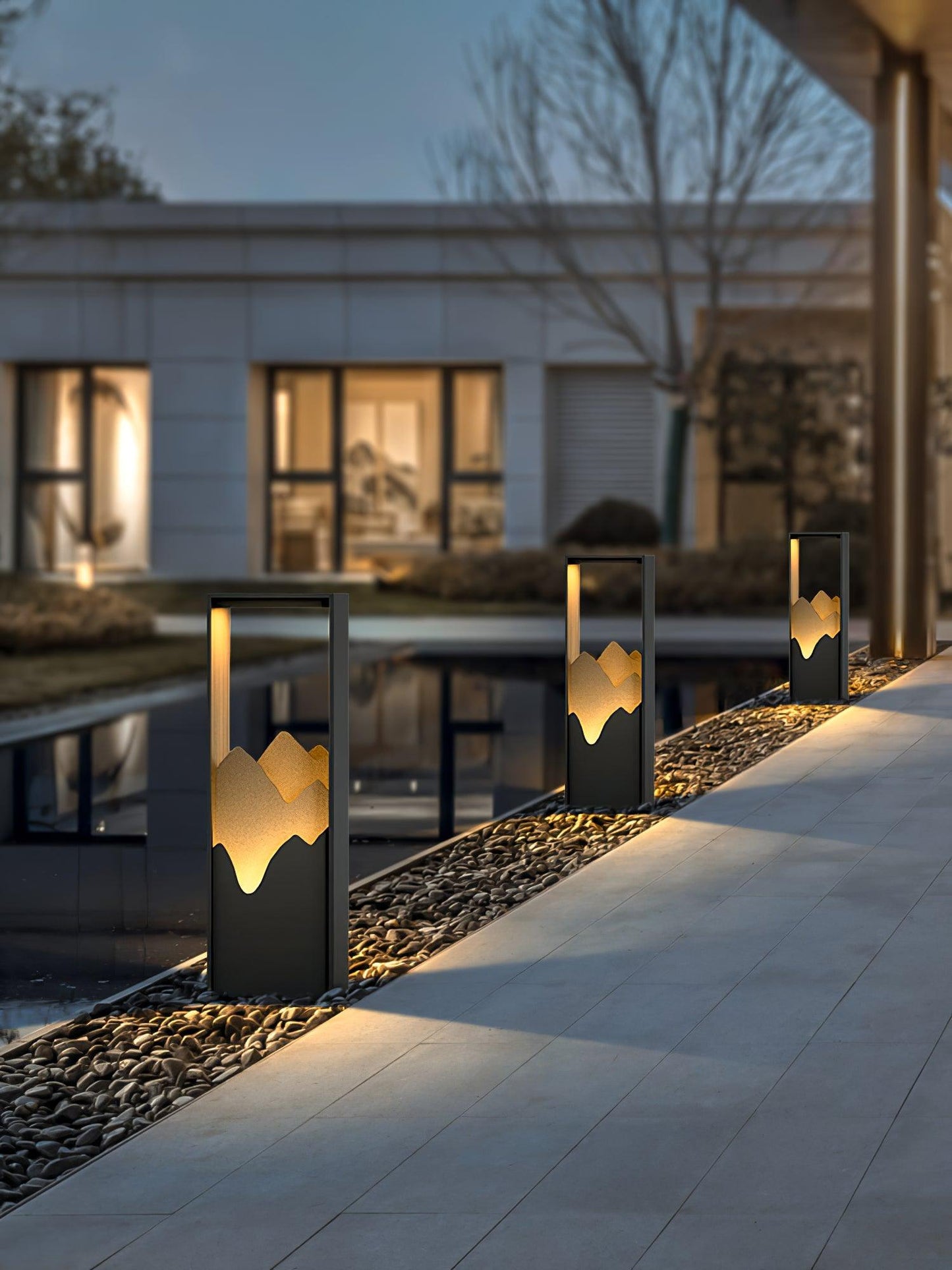 Bright Solar Powered Garden Light