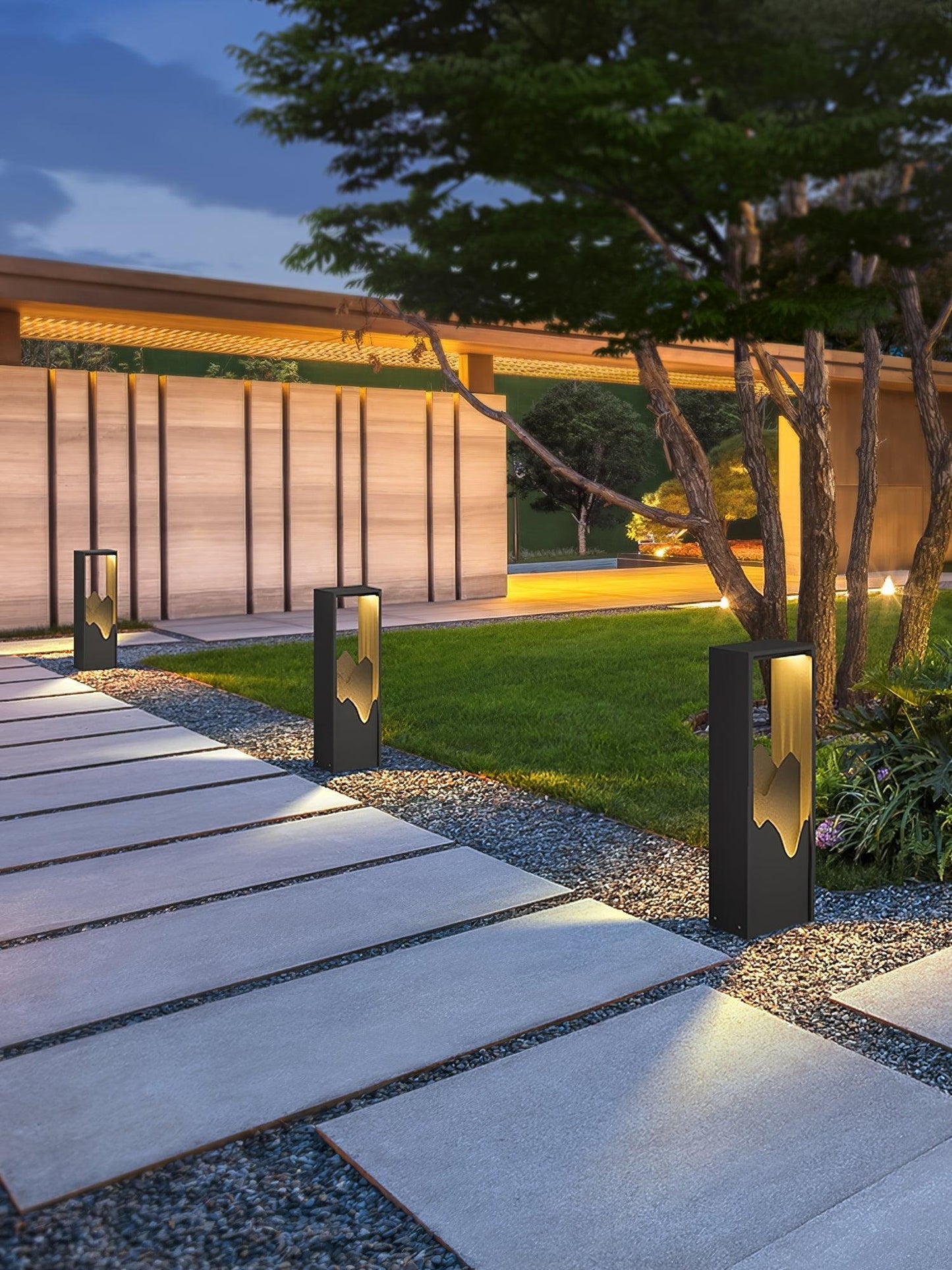 Bright Solar Powered Garden Light