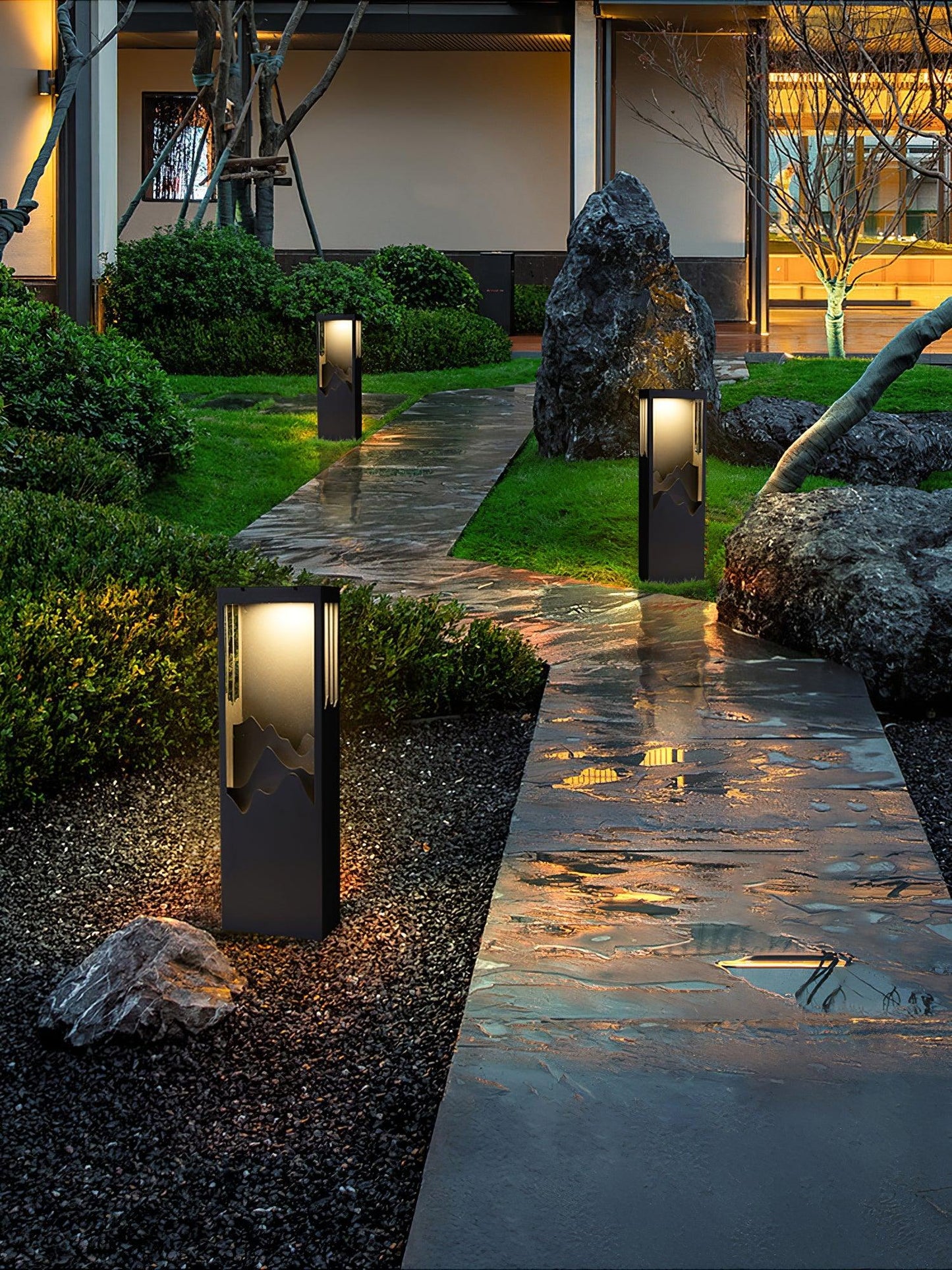 Bright Solar Powered Garden Light