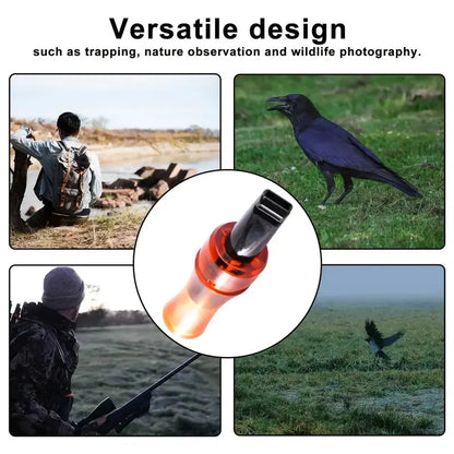 Compact Crow Call Whistle for Hunting Training