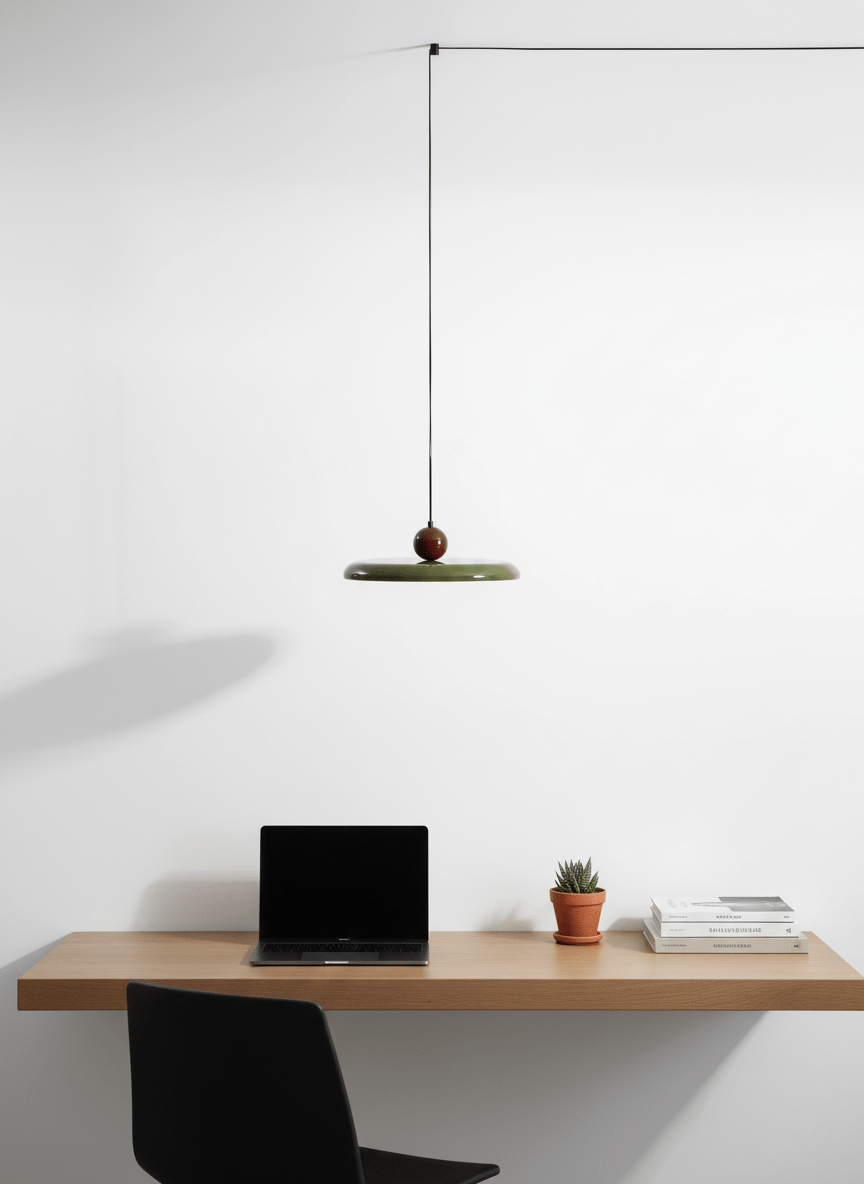 Round LED Pendant Light Fixture
