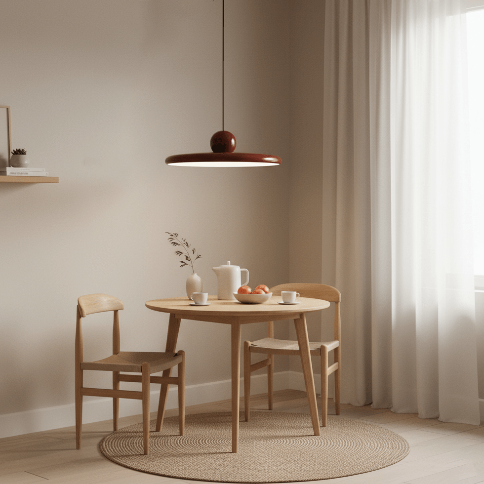 Round LED Pendant Light Fixture