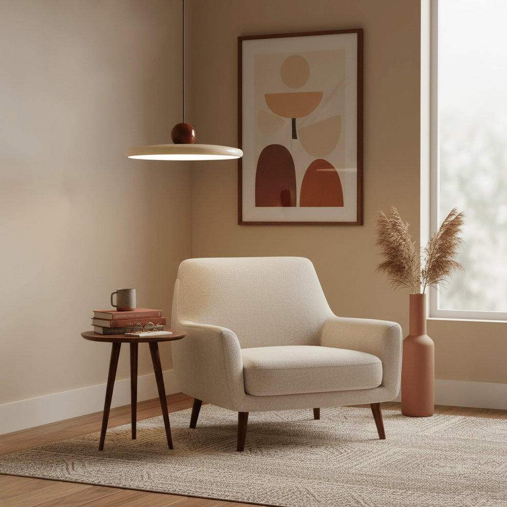 Round LED Pendant Light Fixture