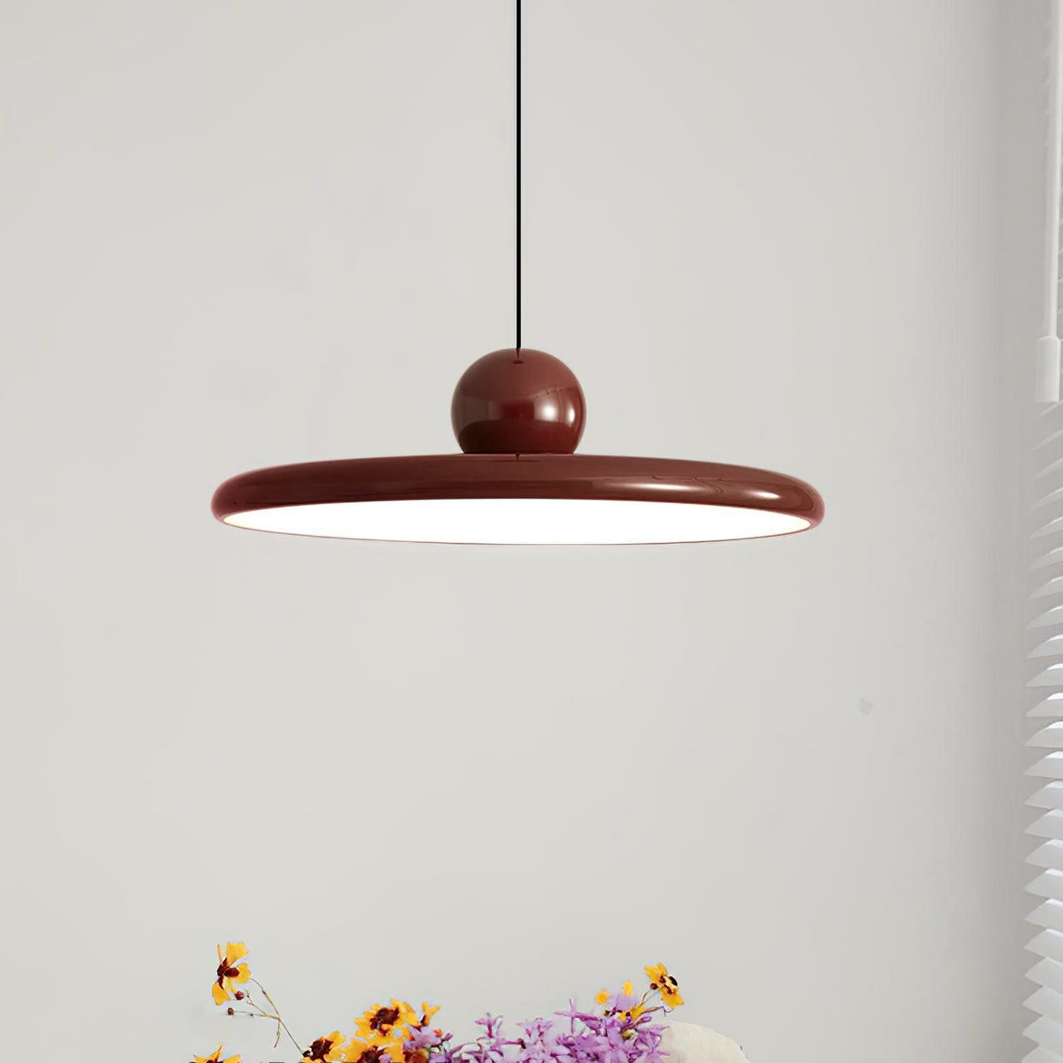 Round LED Pendant Light Fixture