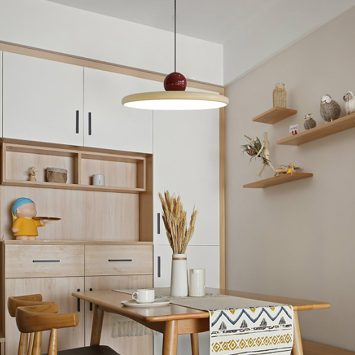 Round LED Pendant Light Fixture