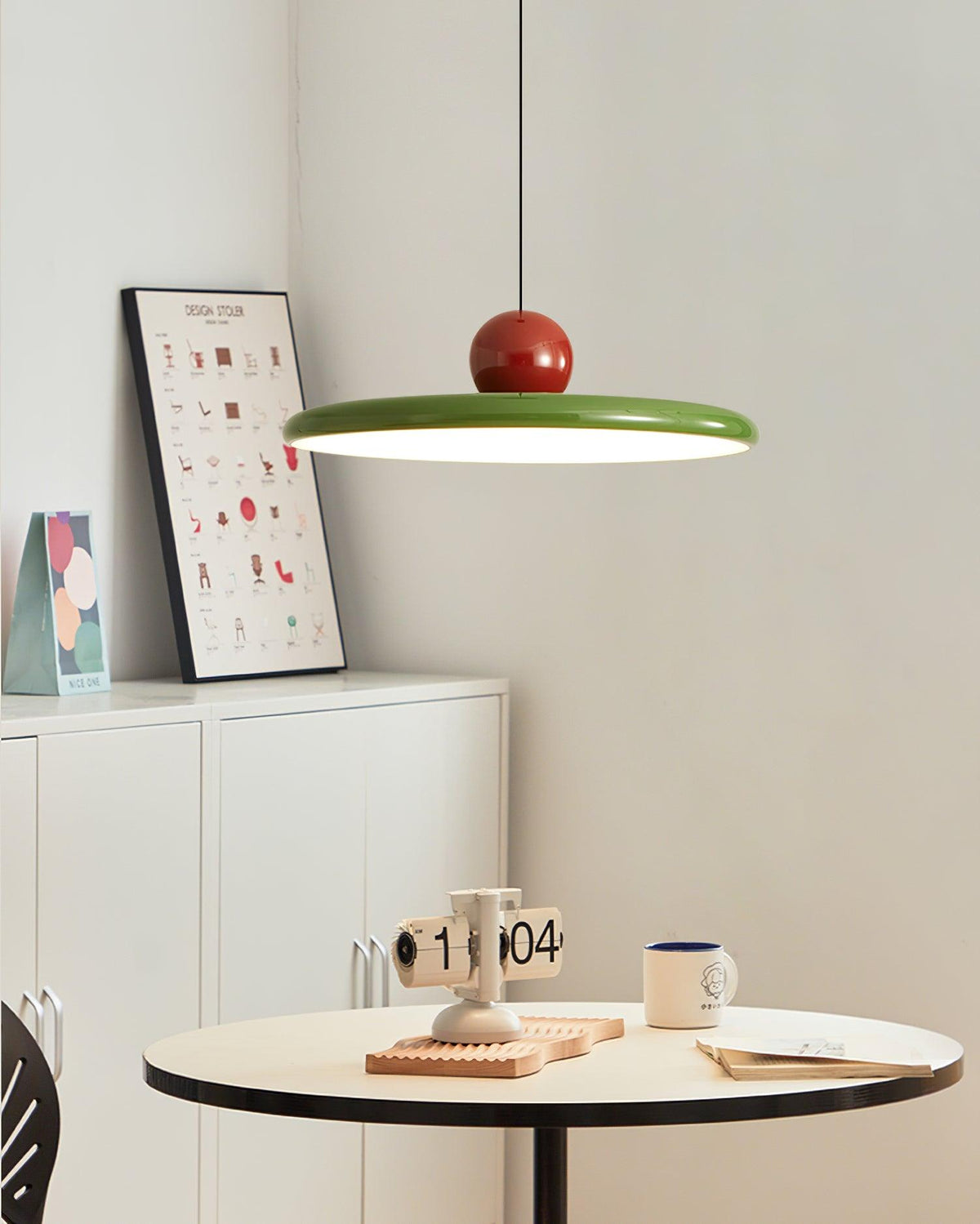 Round LED Pendant Light Fixture