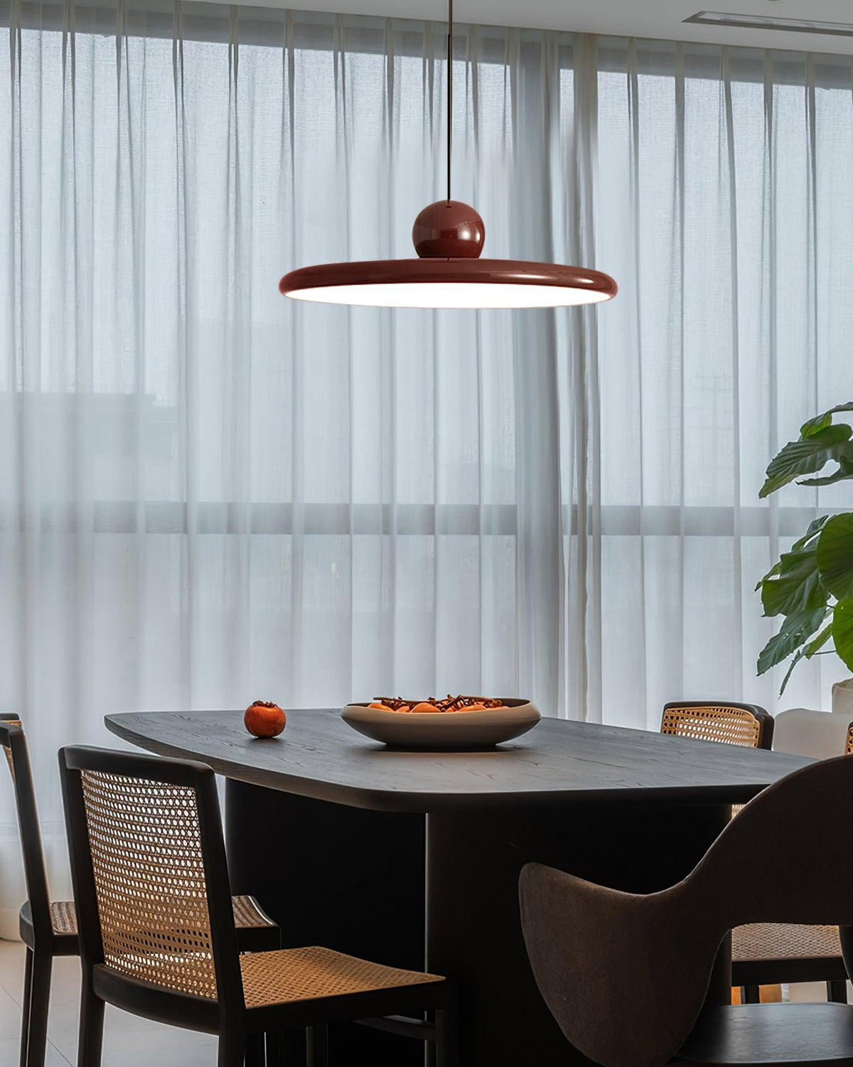 Round LED Pendant Light Fixture